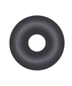 O-Ring Black Rings - Extra Large #5 (6-Pack)
