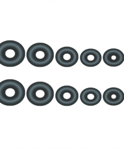 O-Ring Combo Pack, Black (10-Pack)