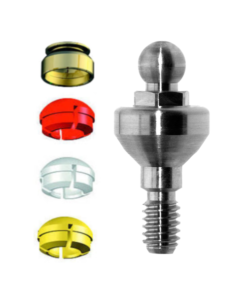 CliX Complete Ball Abutment Zimmer® TSV-compatible 3.5 X 2mm