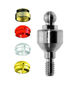 CliX Complete Ball Abutment Zimmer® TSV-compatible 3.5 X 3mm
