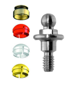 CliX Complete Ball Abutment Zimmer® TSV-compatible 4.5 X .5mm