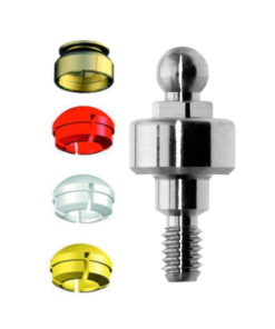 CliX Complete Ball Abutment Zimmer® TSV-compatible 4.5 X 2mm
