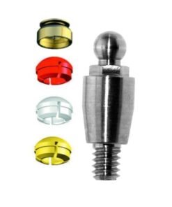Straumann® TL RN-compatible Clix Complete Ball Abutment 2mm