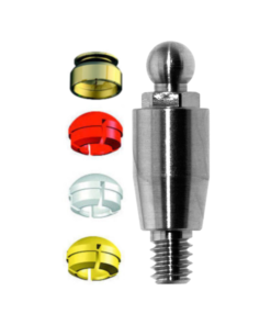 Straumann® TL RN-compatible Clix Complete Ball Abutment 3mm