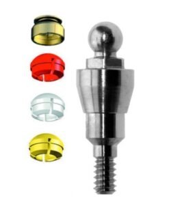 Straumann® BL RC-compatible Clix Complete Ball Abutment 2mm