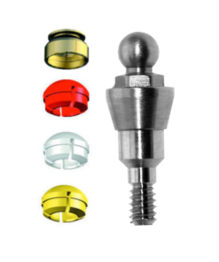 Straumann® BL RC-compatible Clix Complete Ball Abutment 3mm