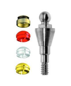 Straumann® BL NC-compatible Clix Complete Ball Abutment 1mm