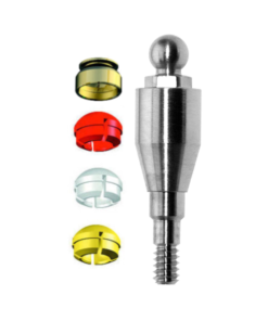 Straumann® BL NC-compatible Clix Complete Ball Abutment 4mm
