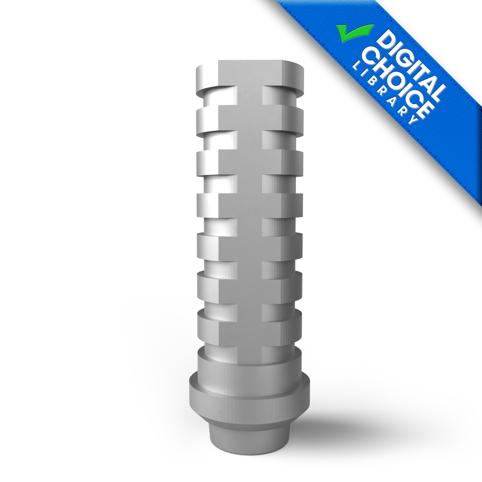 MegaGen AnyRidge®-compatible Non-Engaging Verification Cylinder (10-Pack) - Image 3
