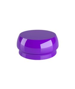 Equator Retentive Caps - Violet, Strong (4-Pack)