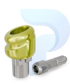 PreatLoc™ NobelBiocare™ Tri-Lobe-compatible NP 18° Angled Abutment 1mm