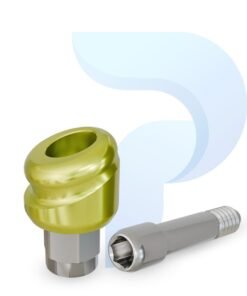 PreatLoc™ Biomet 3i Certain™-compatible 3.4mm 18° Angled Abutment 1mm