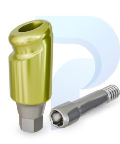 PreatLoc™ Hiossen™ ETIII-compatible Mini 18° Angled Abutment 5mm