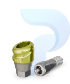 PreatLoc™ Hiossen™ ETIII-compatible Regular 18° Angled Abutment 1mm