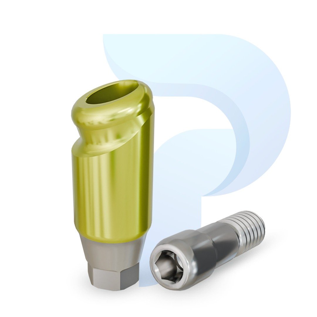 PreatLoc™ Hiossen™ ETIII-compatible Regular 18° Angled Abutment 5mm