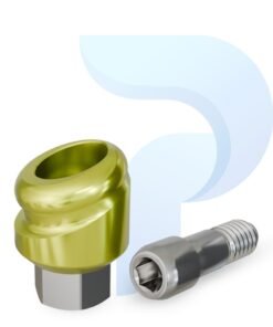 PreatLoc™ BioHorizons™-compatible 3.5mm 18° Angled Abutment 1mm