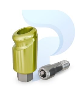 PreatLoc™ BioHorizons™-compatible 3.5mm 18° Angled Abutment 4mm