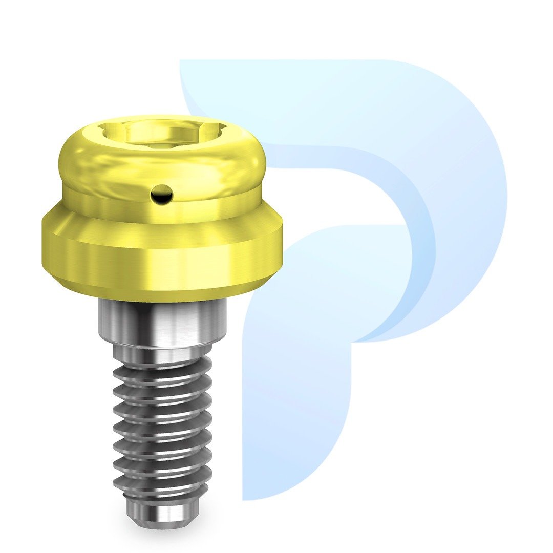 PreatLoc™ BioHorizons™-compatible 4.5mm Abutment 1mm