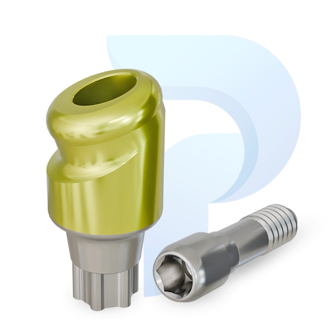 PreatLoc™ Straumann™ BLX-compatible RB/WB 18° Angled Abutment 3mm