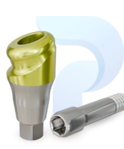 PreatLoc™ Neodent™ GM™-compatible 18° Angled Abutment 3mm
