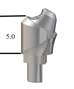 NobelBiocare™ Tri-Lobe-compatible RP 30° Multi-Unit Abutment X 5mm