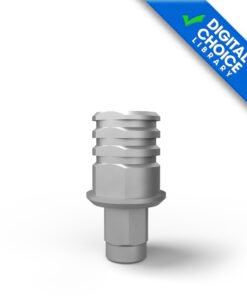 Biomet 3i Certain®-compatible 3.4mm Titanium Base
