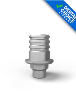 Biomet 3i Certain®-compatible 4.1mm Titanium Base
