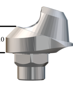 Biomet 3i Certain®-compatible 4.1mm 17° Multi-Unit Abutment X 2mm