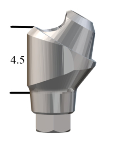 MegaGen AnyRidge®-compatible 30° Multi-Unit Abutment X 4.5mm