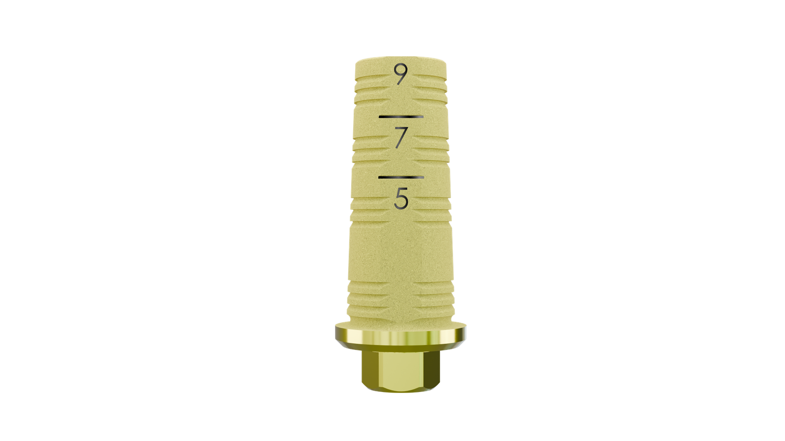 ASC Zimmer® TSV 4.5mm-Compatible X 9mm Engaging Titanium Base - Image 2
