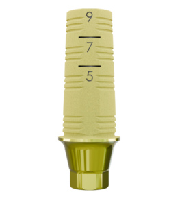 ASC NobelActive™/Conical RP-Compatible X 9mm Engaging Titanium Base