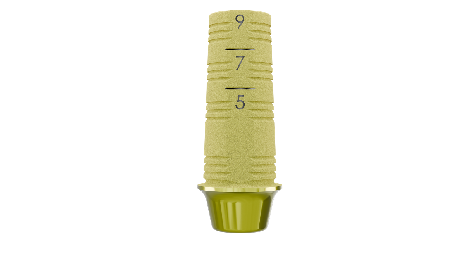 ASC NobelActive™/Conical RP-Compatible X 9mm Non-Engaging Titanium Base - Image 2