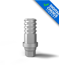 MegaGen AnyRidge®-compatible X 6.0mm Engaging Titanium Base
