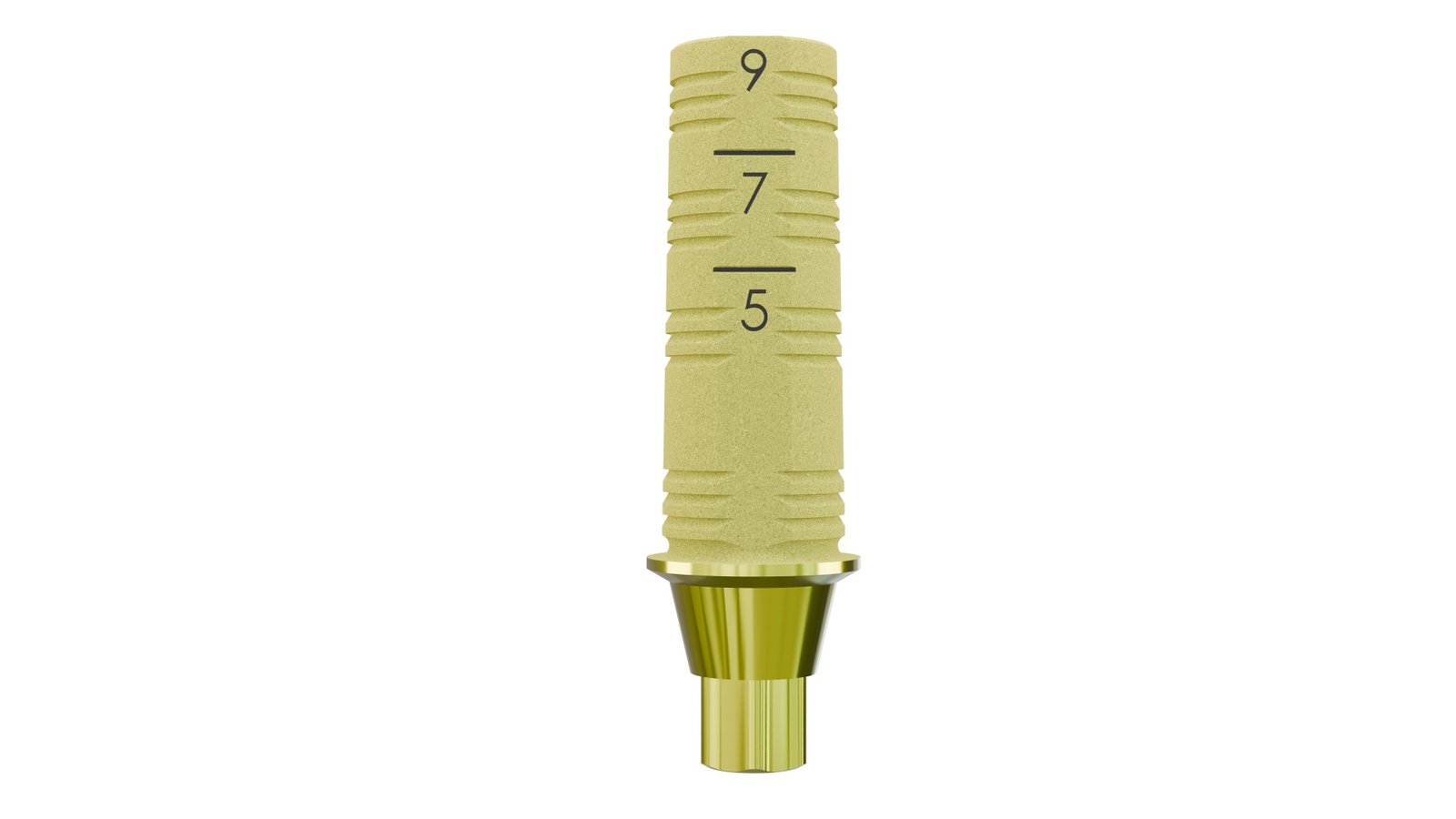 ASC NobelActive™/Conical 3.0mm-Compatible X 9mm Engaging Titanium Base - Image 2