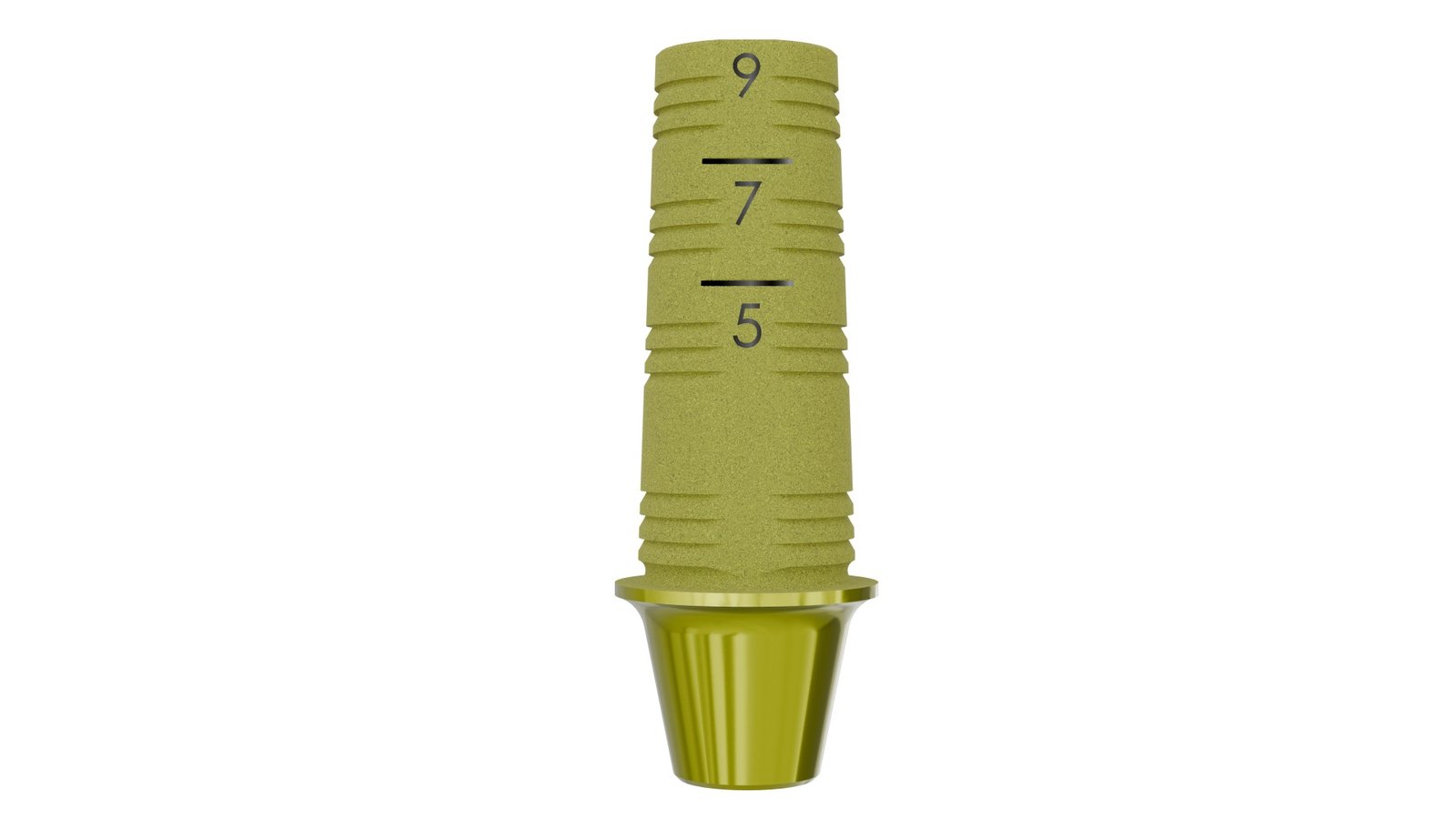 ASC Hiossen® HG Regular-Compatible X 9mm Non-Engaging Titanium Base - Image 2