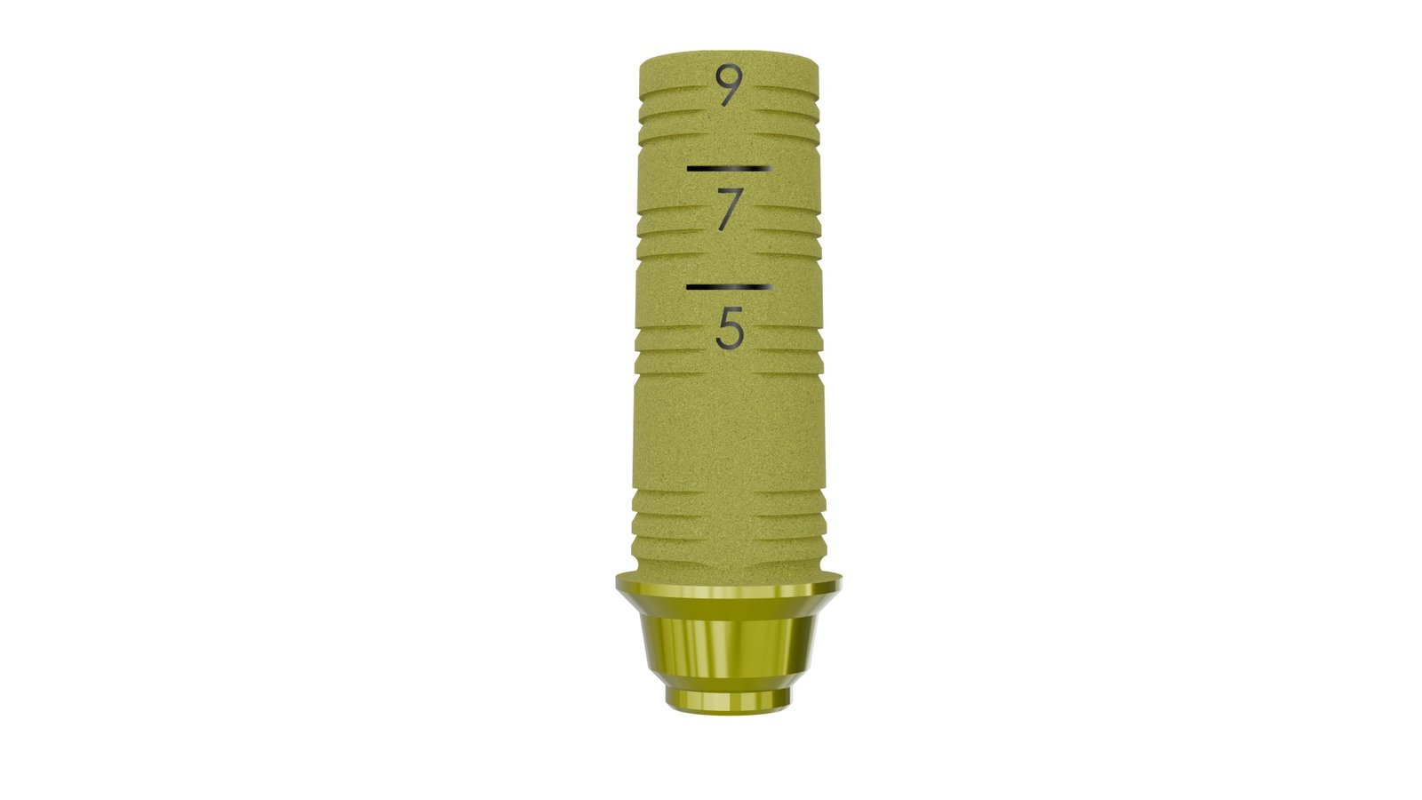 ASC Keystone TiLobe® 3.5mm-Compatible X 9mm Non-Engaging Titanium Base - Image 2