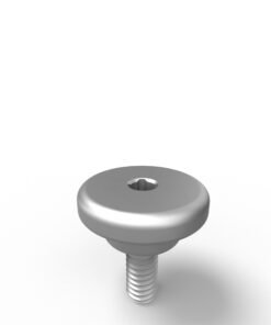 Keystone TiLobe®-compatible 5.0mm X 2mm Healing Abutment (Wide)