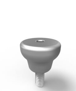 Keystone TiLobe®-compatible 5.0mm X 4mm Healing Abutment (Wide)