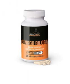 Body Supplements – Ginkgo Biloba Vega Caps 60mg (90 pieces)