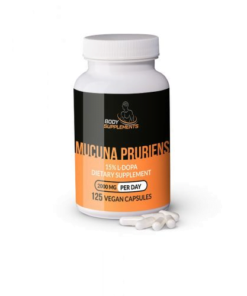 Body Supplements – Mucuna Pruriens Vega Caps 400mg (125 pieces)